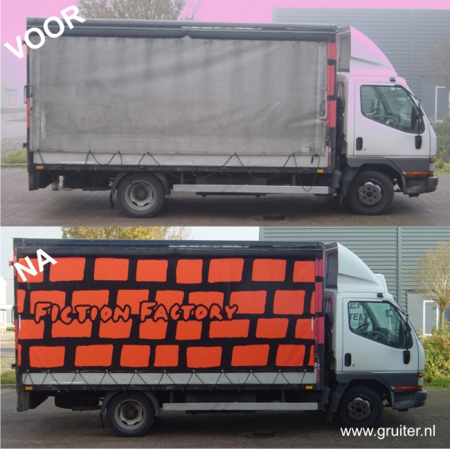 wagen knapt erg op van nieuw zeil