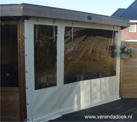 Verandazeil op maat gemaakt