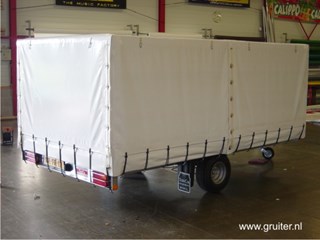 Aanhangwagen met zeil