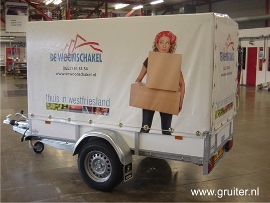 aanhangwagenzeil met fullcollor afbeelding