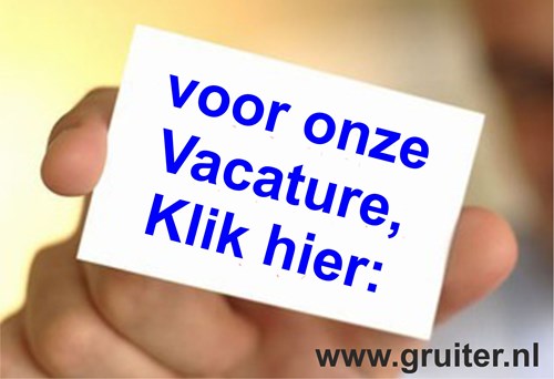 klik hier voor meer informatie over onze vacature
